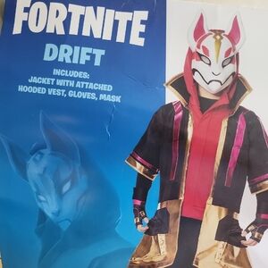 Drift Kids Superhero Costume - Red, Black, Gold